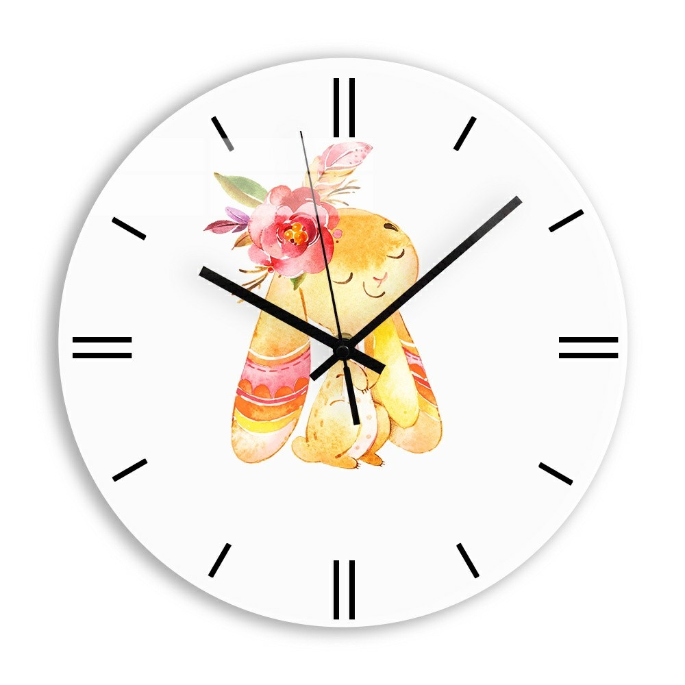 Promotional Customized Round Clock 12 inch Quartz Wall Clocks