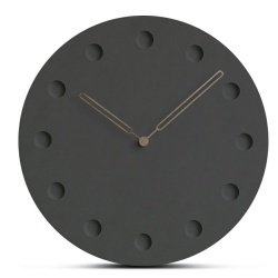 modern wall clock, minimalist wood wall clock,circular wall clock