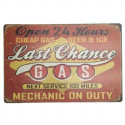 Customized tin signs, outdoor metal signs, advertising large tin signs