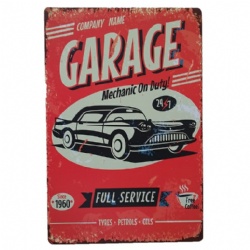 Vintage Retro Garage Wall Decoration Poster For Home Club