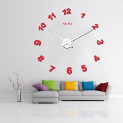 Modern Big Arabic Digital 3D Quartz Wall Clock