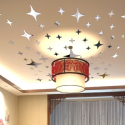 Bling-bling Stars DIY Acrylic Ceiling Decoration Wall Stickers