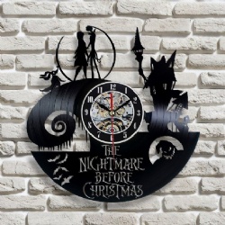 Movie Character Vinyl Record Wall Clocks with LED or not