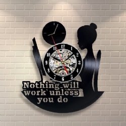 Promotional Customized Round Clock 12 inch Quartz Wall Clock