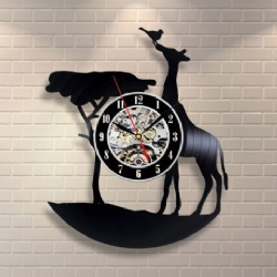 30cm Farmhouse Logo Printed Antique Style Decor Wall Clock
