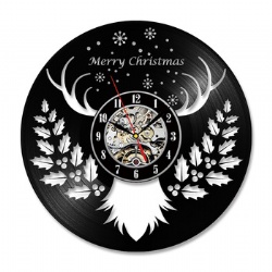 European Minimalist Creative Merry Christmas Wall Clocks