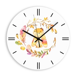 2019 Hot Wall Clock for Home Decor and Promotion, 12 inch Round Frameless Wall clock