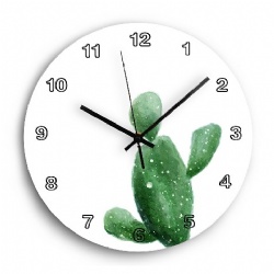 Printing Dial Wall Art Decor Moden Quartz Wall Clock