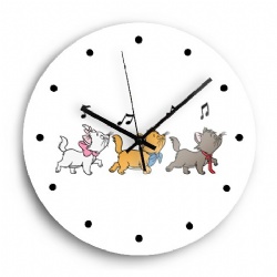 Room Home Decor Quartz Mute Cute Wall Clocks