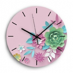 Rounds Modern Quartz Decorative Kitchen Decor Wall Clock