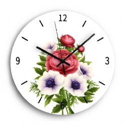 12inch Round Custom Printing Silent Wall Clocks