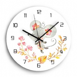 Colorful Numbers Creative Design Quartz Wall Clocks