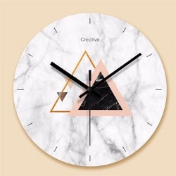 Fashionable Style Cheap Gift Promotional Glass Round Wall Clock