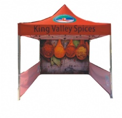 3x3m/3x4.5m/4x4m/3x6m/4x8m New High Quality Aluminium Hot Sale Customized Printing Promotion Tent