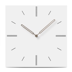 Creative Large Wooden Wall Clock Silent Non Ticking White MDF Hanging Wall Clocks Room Office Simple Concise Modern Watch Home Decor 